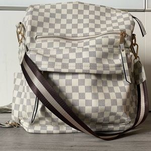 Vintage Check Backpack  BRAND NEW NEVER USED